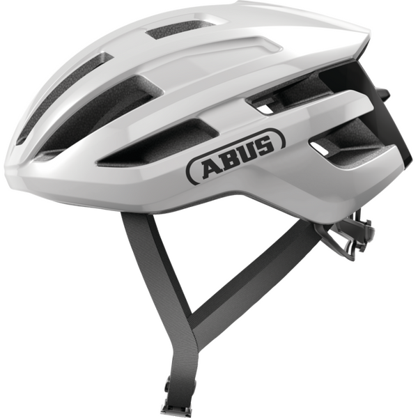 CASCO ABUS POWERDOME - SHINY WHITE - S (51-55)