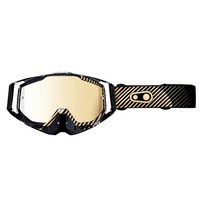 GOGGLE 100% RACECRAFT CRANKBROTHERS – HIPER SILVER MIRROR LENS