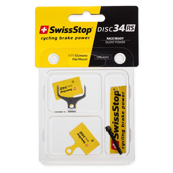 PASTILLAS DE FRENO SWISSSTOP DISC 34 RS PARA SHIMANO - ORGANICAS