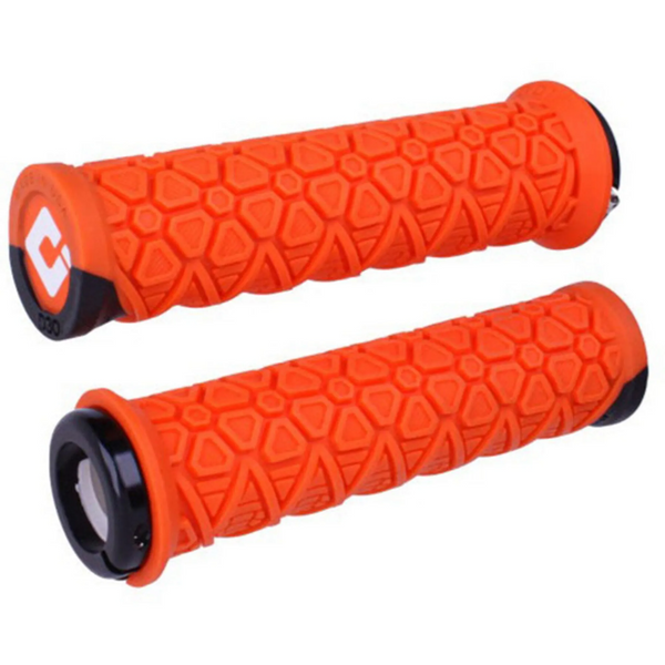 ODI LOCK-ON MTB, D30 VANQUISH - NARANJA
