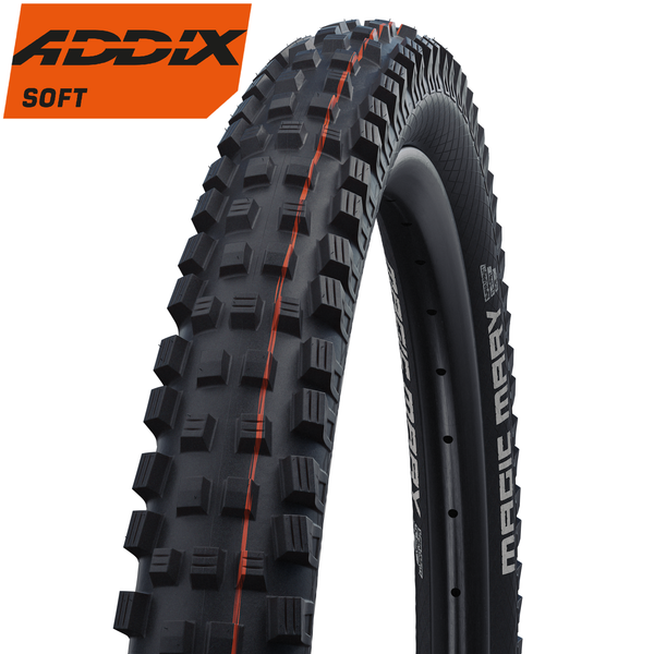 MAGIC MARY 29X2.35, BLACK, TUBELESS, EVOLUTION LINE, ADDIX SOFT, SUPER TRAIL