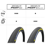 CUBIERTA MICHELIN PILOT SX SLICK TS 20X1.70 TUBELESS READY