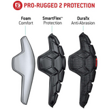 RODILLERAS EXTENDIDAS PRO-RUGGED 2 PARA MTB (YOUTH)