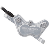 JUEGO DE FRENOS TRICKSTUFF DIRETTISSIMA, PLATEADO, MANGUERA DE KEVLAR DELANTERA 900 MM - TRASERA 1700 MM