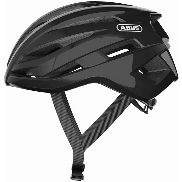 CASCO ABUS STORMCHASER- SHINY BLACK - M (54-58)