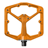 PEDALES DE PLATAFORMA CRANK BROTHERS STAMP 7 LARGE - NARANJA