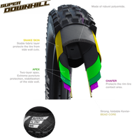 MAGIC MARY 27.5X2.40, BLACK, TUBELESS, EVOLUTION LINE, ADDIX ULTRA SOFT, SUPER DOWNHILL