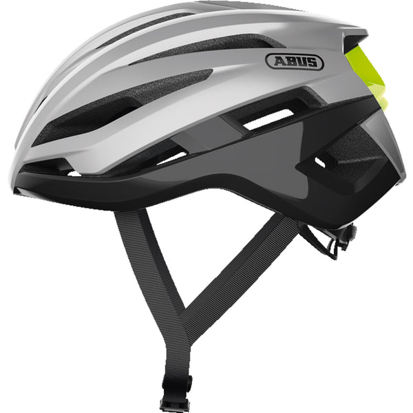 CASCO ABUS STORMCHASER - GLEAM SILVER - L (59-61)