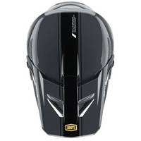 CASCO 100% STATUS CARBY/CHARCOAL (49-50CM)