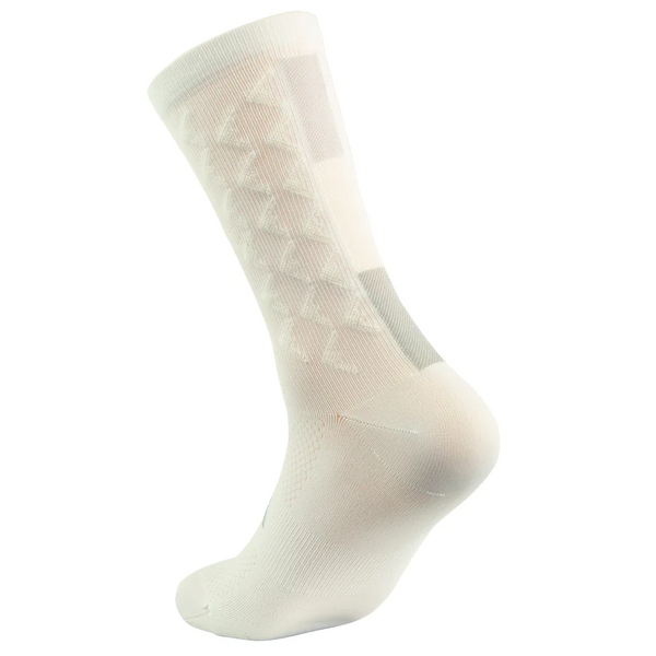 CALCETINES RACING AERO - BLANCO NIEVE - TALLA M