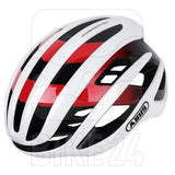 CASCO ABUS AIRBREAKER - WHITE RED - L (59-61)