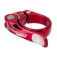 ABRAZADERA DE TIJA REVERSE 34.9MM - ROJO