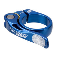 ABRAZADERA DE TIJA REVERSE 34.9MM - AZUL