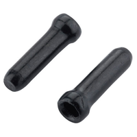 TERMINALES JAGWIRE PARA EXTREMOS DE CABLES/CHICOTILLOS, 1.2MM / NEGRO