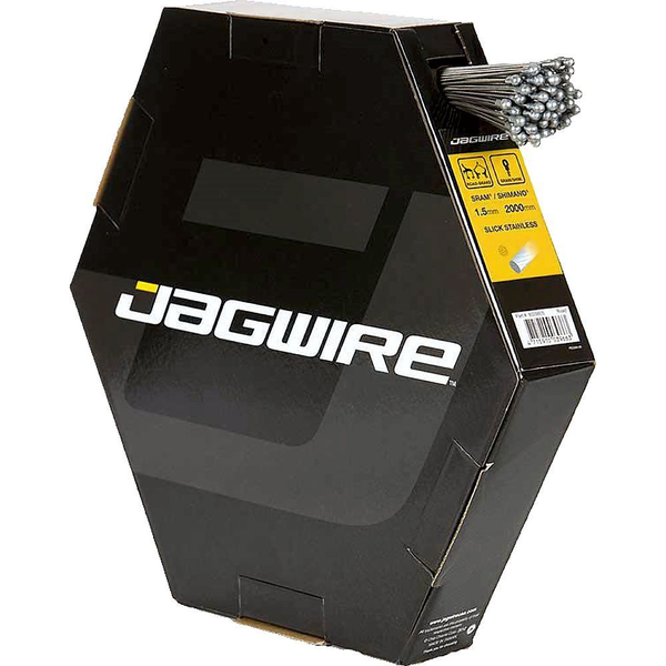 CABLE DE FRENO JAGWIRE 1.5 x 2000MM ACERO GALVANIZADO (RUTA)