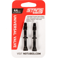 VÁLVULAS DE ALUMINIO STAN´S - 44MM - NEGRO