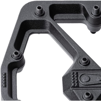 PEDALES DE PLATAFORMA CRANK BROTHERS STAMP 7 LARGE - NEGRO
