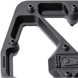 PEDALES DE PLATAFORMA CRANK BROTHERS STAMP 7 LARGE - NEGRO