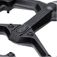 PEDALES DE PLATAFORMA CRANK BROTHERS STAMP 7 LARGE - NEGRO