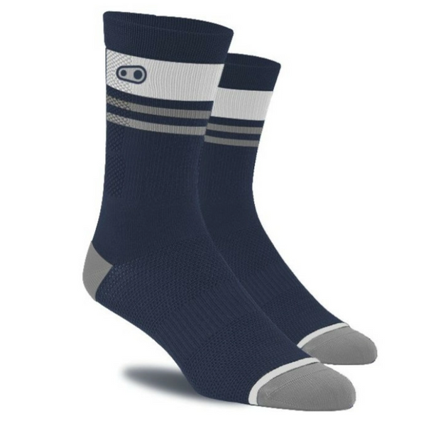CALCETINES CRANKBROTHERS ICON MTB - BLUE/GREY