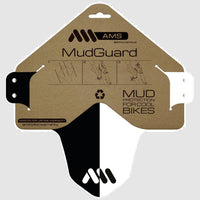AMS MUD GUARD. BLANCO Y NEGRO