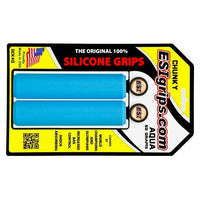 CHUNKY SILICONE GRIPS - AQUA
