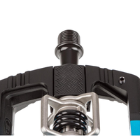 PEDALES CRANKBROTHERS MALLET E LS – SILVER/BLACK