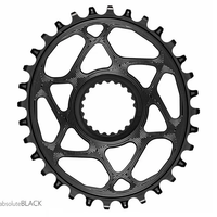 PLATO ABSOLUTE BLACK OVAL 34T SHIMANO 12SPD