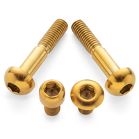 KIT DE PERNOS TERSKE PARA MANETA DE FRENO SRAM MATCHMAKER - DORADO