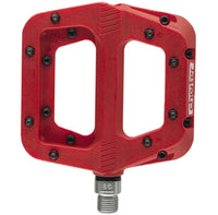 PEDALES DE PLATAFORMA RACE FACE CHESTER - ROJO