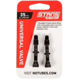 VÁLVULAS DE ALUMINIO STAN´S - NEGRO