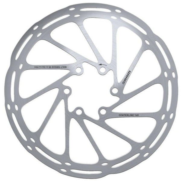 DISCO DE FRENO SRAM CENTERLINE 160 MM - 6 TORNILLOS