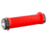 ODI TROY LEE DESIGNS LOCK ON GRIPS - ROJO