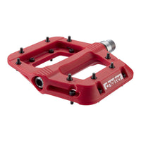 PEDALES DE PLATAFORMA RACE FACE CHESTER - ROJO